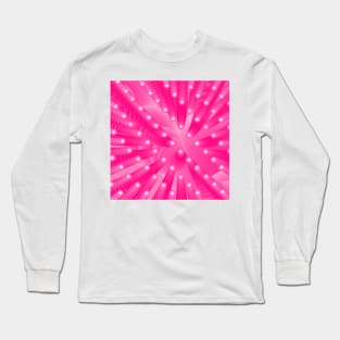 Pink Tentacle Abstract Long Sleeve T-Shirt